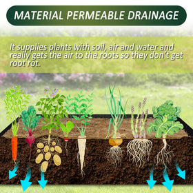 FULEIYA ideal for vegetables, fruits, and herbs in small spaces.