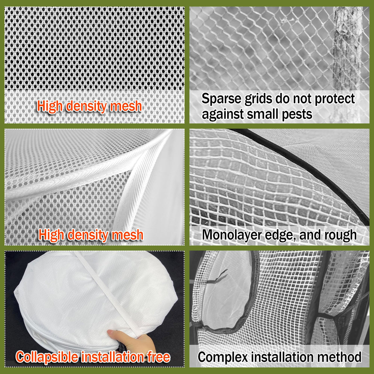 FULEIYA sturdy metal edge adds durable wind resistance