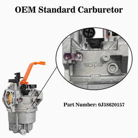 Fullas OEM-standard carburetor with mounting gaskets for precise installation.