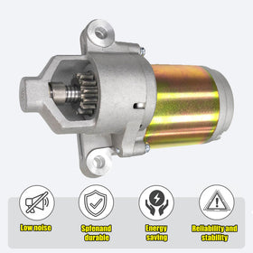 Fullas electric starter for Craftsman T1000/T1200; wiring simplifies installation and reduces failures