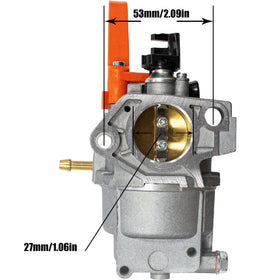 Fullas carburetor installation visual shows mounting gaskets ensuring a tight seal.