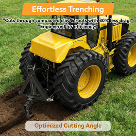 Fulupet optimized cutting geometry reduces soil drag for smoother trenching