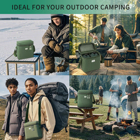 Fulvitaly 16oz tanks fit securely with padded compartments for protection.