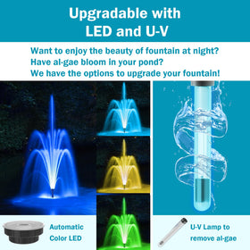 FUMAK installation-ready kit enables quick garden pond upgrade.