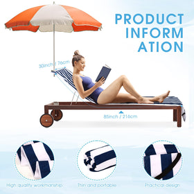 Fumete microfiber pool towel for quick-drying soft comfort after sunbathing