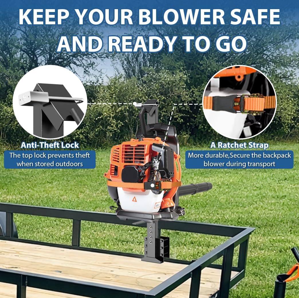 Fumingpal adjustable-base holes enable customized spacing for different blowers.