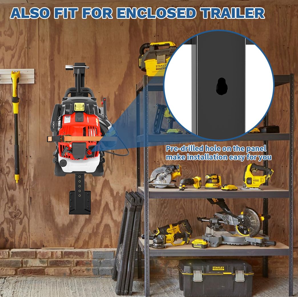 Fumingpal ratchet strap securely fastens blowers for stability.