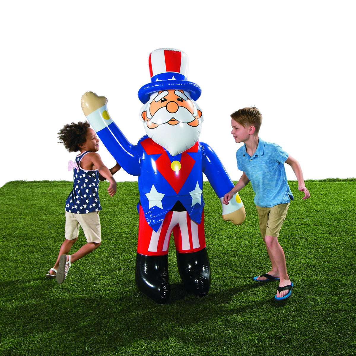 Fun Express airblown quick-setup inflatable simplifies setup and storage for home or business displays.