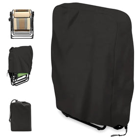 Fun Gift outdoor chair cover closeup showing durable fabric and snug fit