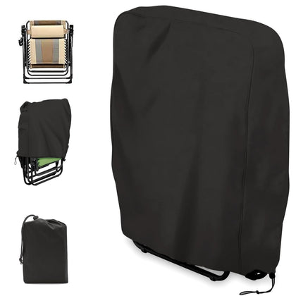 Fun Gift outdoor chair cover closeup showing durable fabric and snug fit