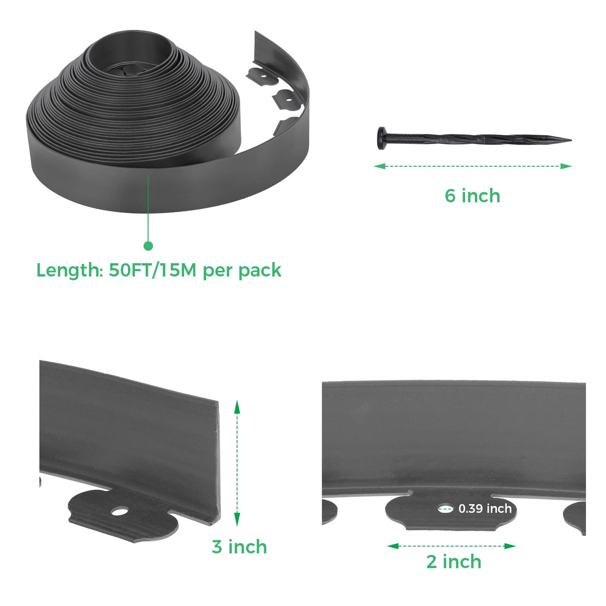 FunFanso ample ground stakes ensure strong anchoring for stable installations.