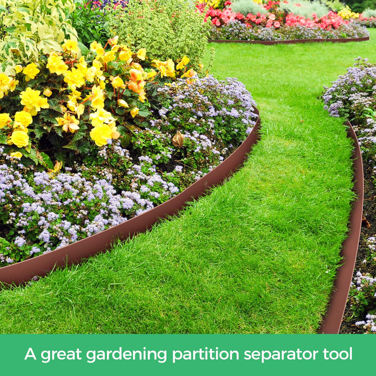 FunFanso edging spikes secure borders for lasting shape and stability.