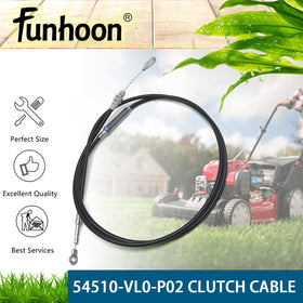 Funhoon clutch cable features durable construction for reliable use