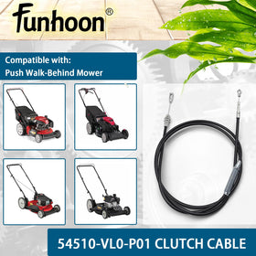 Funhoon durable clutch cable construction resists rust and wear