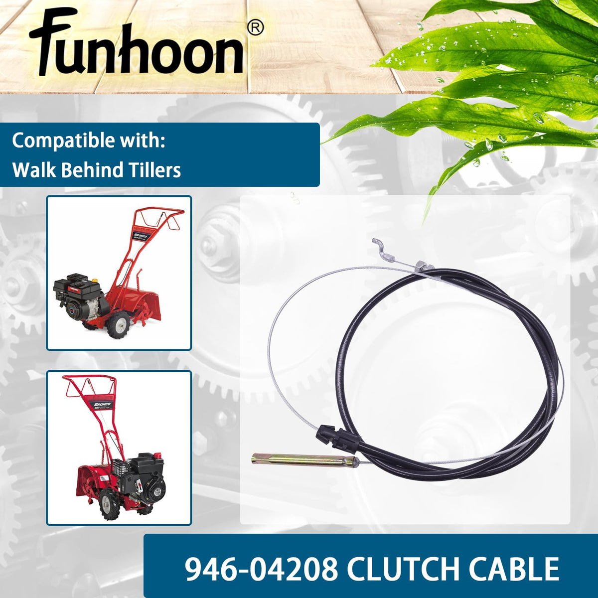 Wide compatibility with Troy-Bilt and MTD tillers for easy swaps