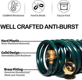 FUNJEE brass connectors half-inch GHT provide secure connections