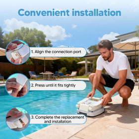Compatible with Hayward Navigator series for flexible pool cleaning and maintenance