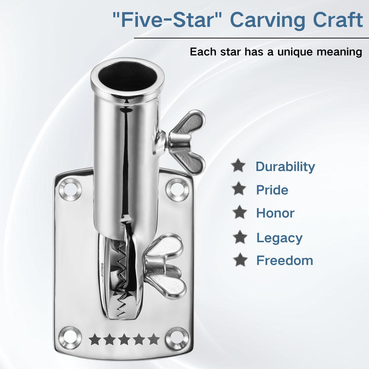 FUNNANS hardware kit with four anchors and four wood screws for secure installation