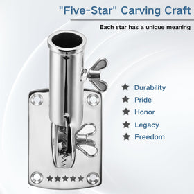 FUNNANS hardware kit with four anchors and four wood screws for secure installation
