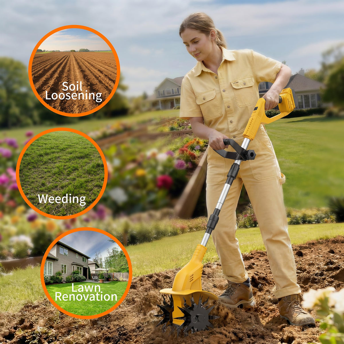 Funnywhale safety switch design prevents accidental starts during gardening