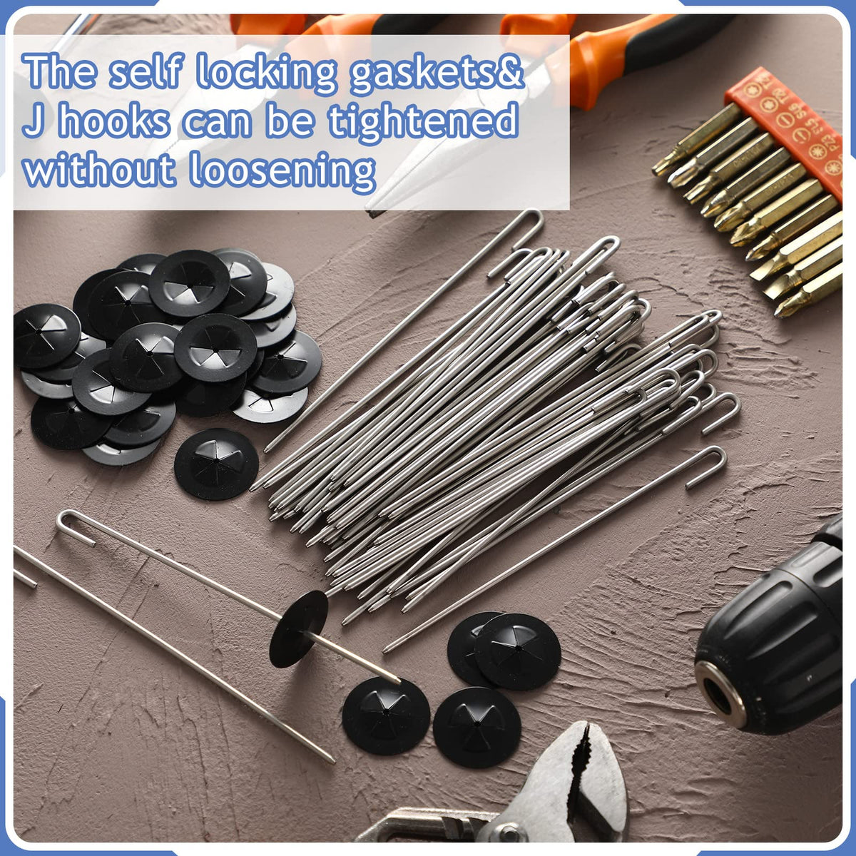 Funrous easy-installation example without drilling