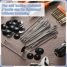 Funrous easy-installation example without drilling