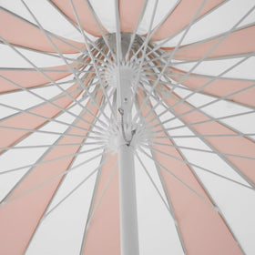 Funsite pink pagoda design adds vacation vibes to your garden.