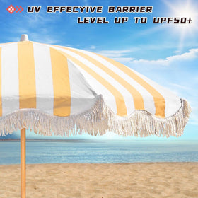 Funsite UPF50+ canopy fabric close-up for UV protection