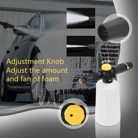 Funteck foam cannon lance 700ml bottle for multiple washes