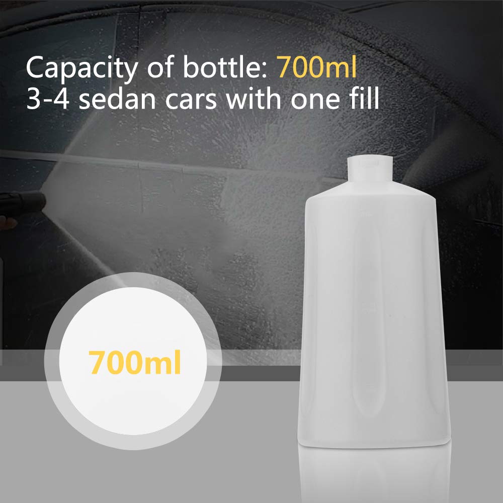 Brass fittings on the Funteck foam cannon lance for durable, leak-free performance