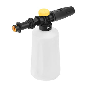Funteck foam cannon lance with Karcher rectangle connector delivering strong foam for vehicles