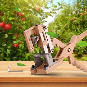 Grafting tool kit from Funteck including wrench for blade changes and maintenance.