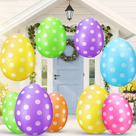 Funtery outdoor Easter eggs encourage kids' play and family fun.