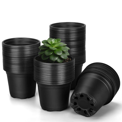 FUOAUYK 110-pcs seed starting pots with 5-inch top opening for easy germination
