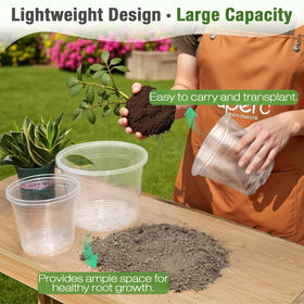FUOAUYK multi-use pot suitable for seed starting and transplanting.