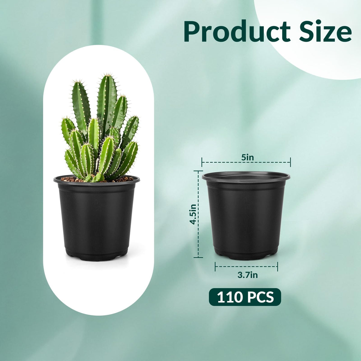 FUOAUYK seed starter pots showing drainage holes to prevent overwatering