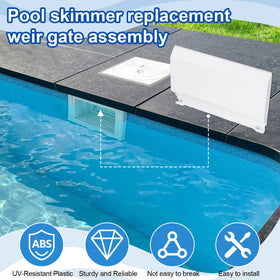 Fuoequl high-temperature plastic skimmer flap for durability
