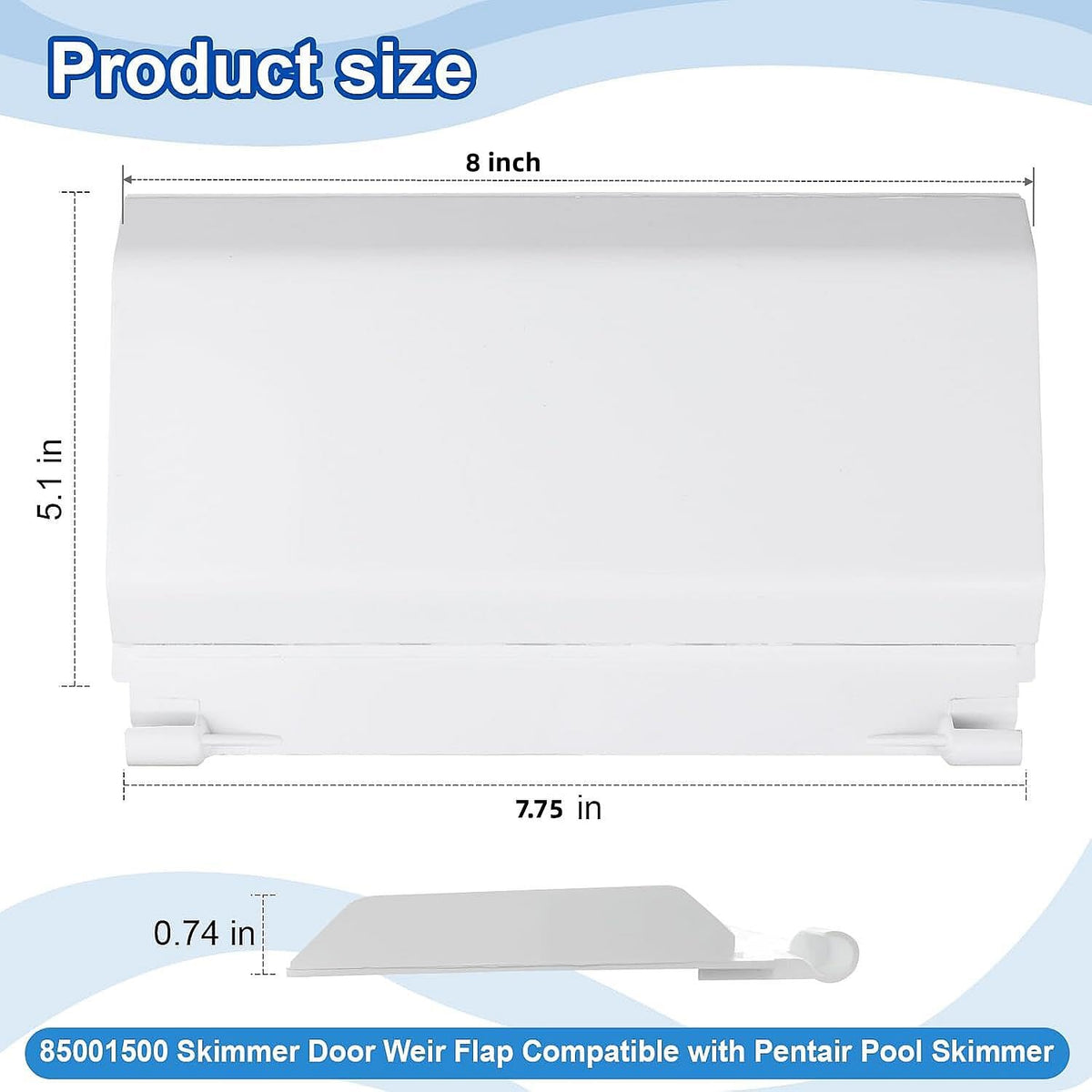 Fuoequl Admiral S15/S20 weir flap replacement for smoother operation