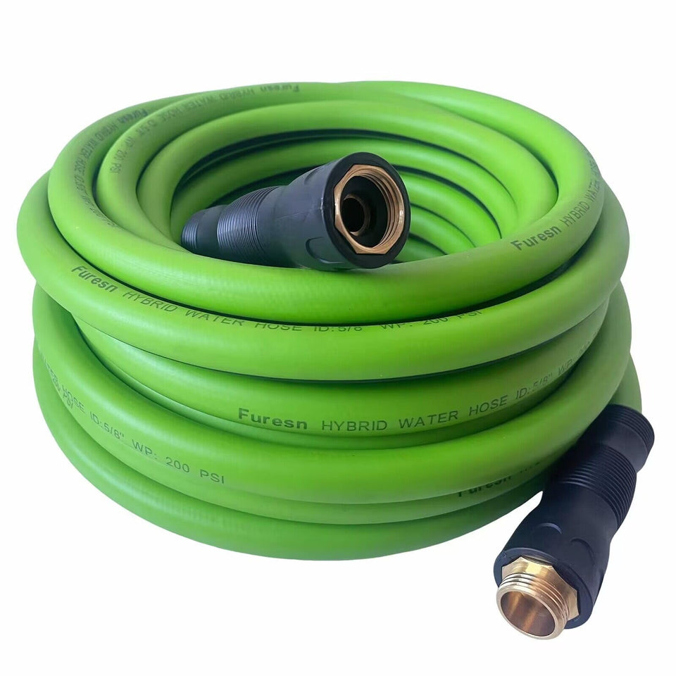 Furesn garden hose hybrid-material for easy handling and flexible watering.