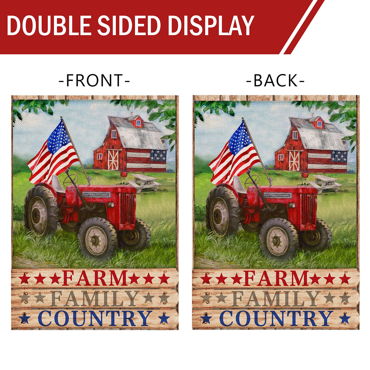 Furiaz outdoor home decor flag adds seasonal charm to spaces