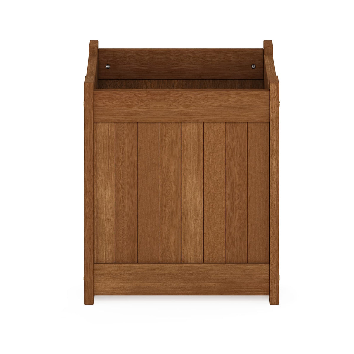 Furinno Tioman hardwood flower box assembly-ready design.