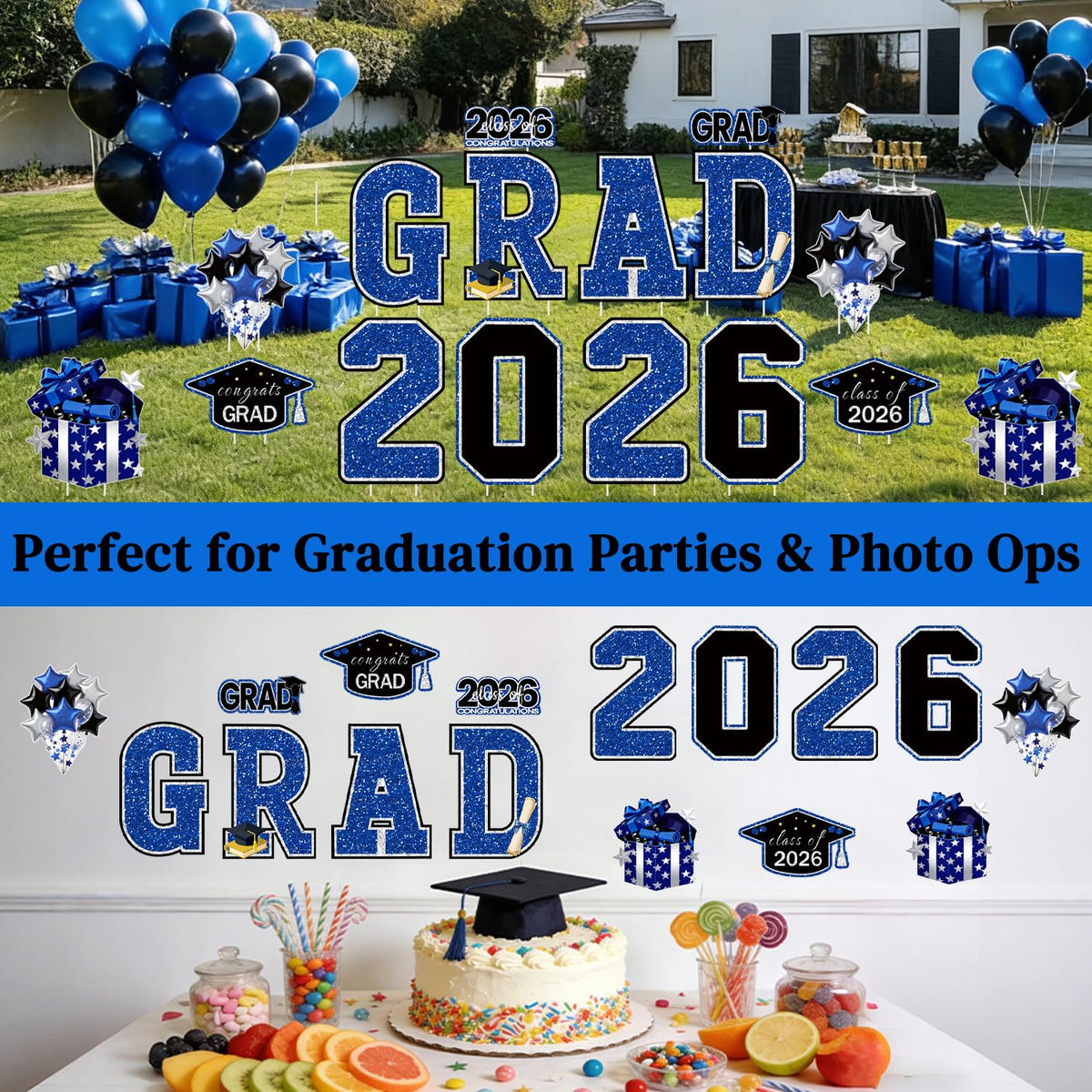 FurniCore front yard backdrop for memorable graduation photo ops