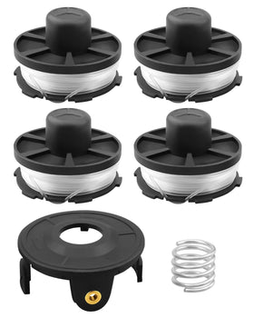 FurnyQuaint MAKITA-compatible trimmer spool 4-pack for quick replacements