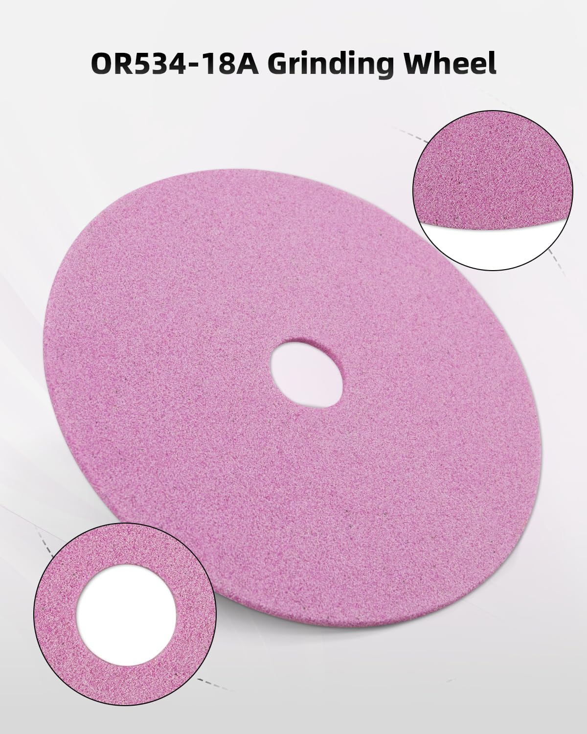 Wheel diameter 5-3-4 inches and 1/8 inch thickness from FurnyQuaint OR534-18
