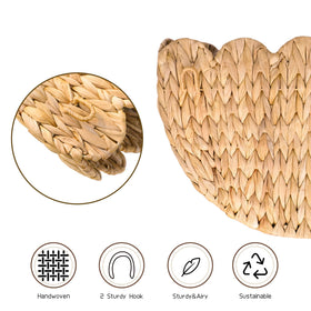 Furrywise bathroom organization basket for toiletries in a compact wall-hung design.