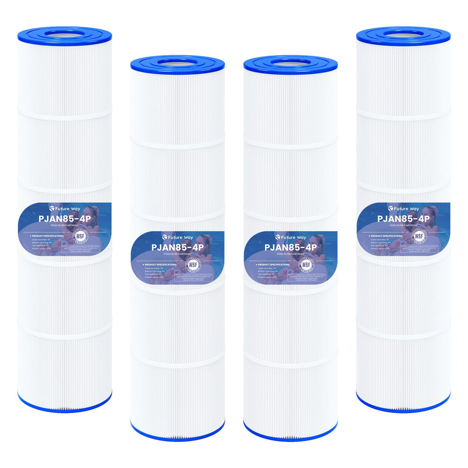 Future Way CV340 filter pack 4x85sqft for easier pool maintenance