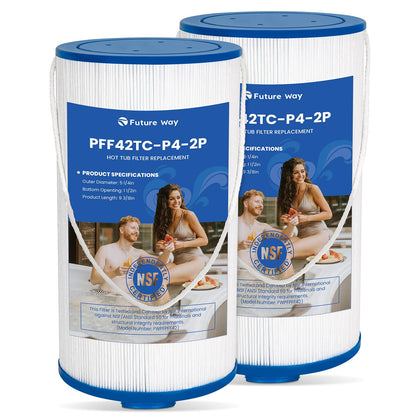 Future Way hot tub filter compatible with Lifesmart for quick, secure replacement