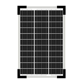 Futuresolar 5W solar panel front view for outdoor charging