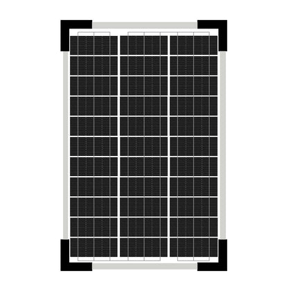 Futuresolar 5W solar panel front view for outdoor charging