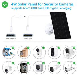 FUTUREZEN 4W solar panel being installed easily on exterior wall
